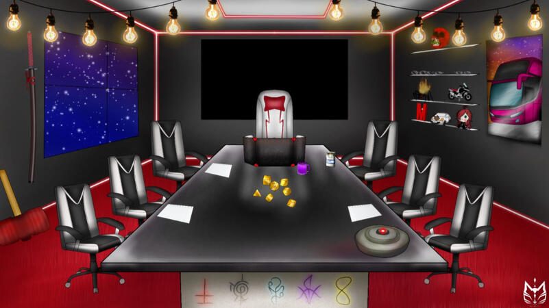Nerdvtuber cenário Nerdvtuber cenário